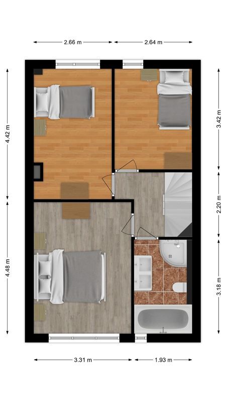 Drechterlandstraat 17 Floorplan Blur 1