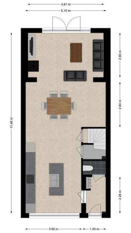 Bijsterveldenlaan 196 Floorplan Blur 0