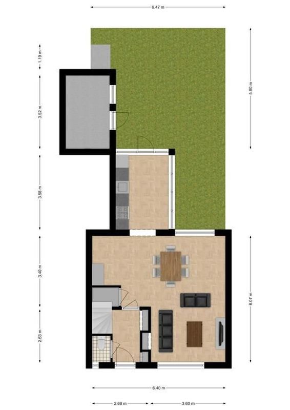 Albrecht Rodenbachstraat 6 Floorplan Blur 3