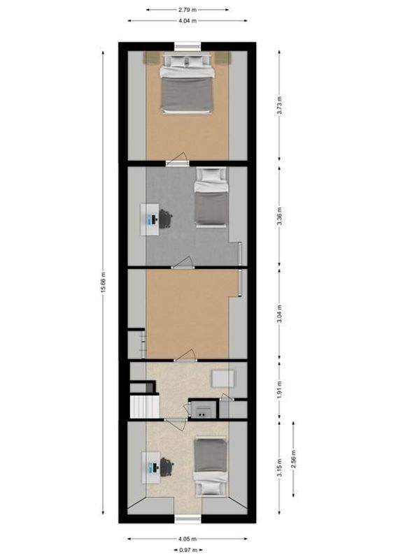 Heuvelstraat 13 Floorplan Blur 1