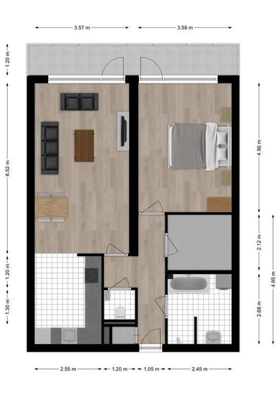 Heulstraat 63 Floorplan Blur 0