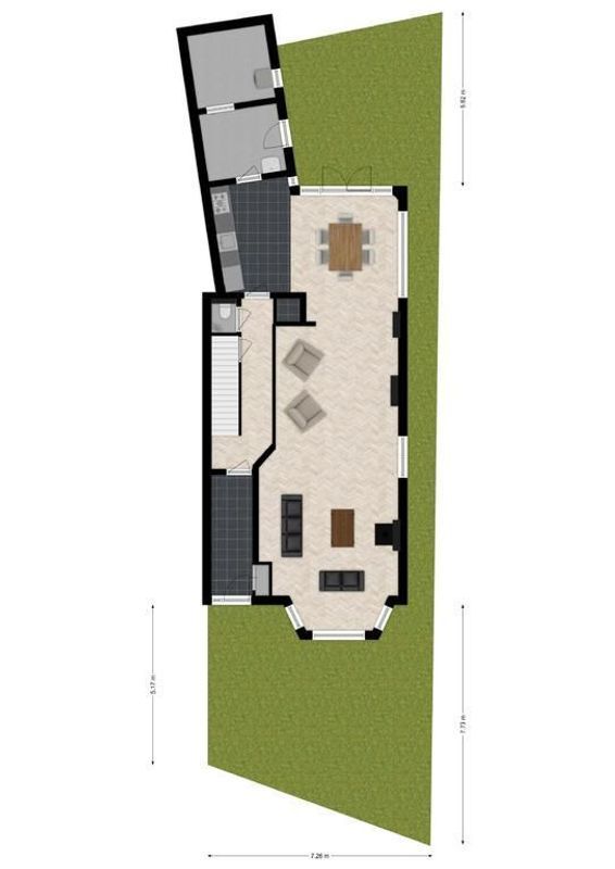 Roestenbergstraat 24 Floorplan Blur 4