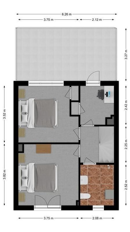van Assendelftstraat 58 Floorplan Blur 1