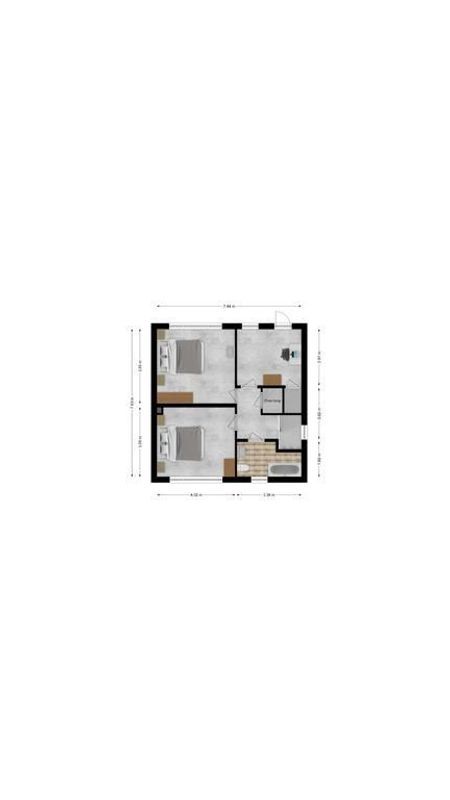 Westeinde 59 Floorplan Blur 1