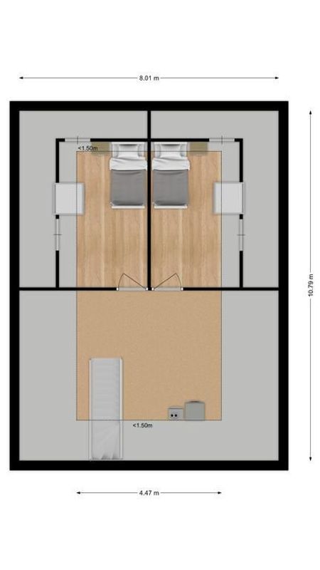 Graaf Albrechtstraat 19 Floorplan Blur 4