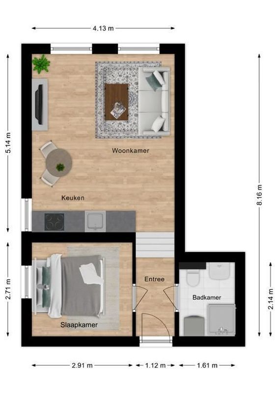 Wilhelminastraat 8 - j Floorplan Blur 0