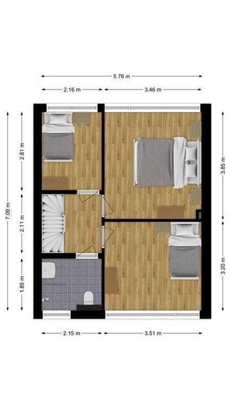 van den Hummelstraat 34 Floorplan Blur 1