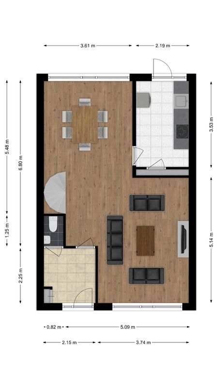 Hugo Wolfstraat 11 Floorplan Blur 0