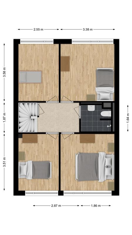 Hugo Wolfstraat 11 Floorplan Blur 1
