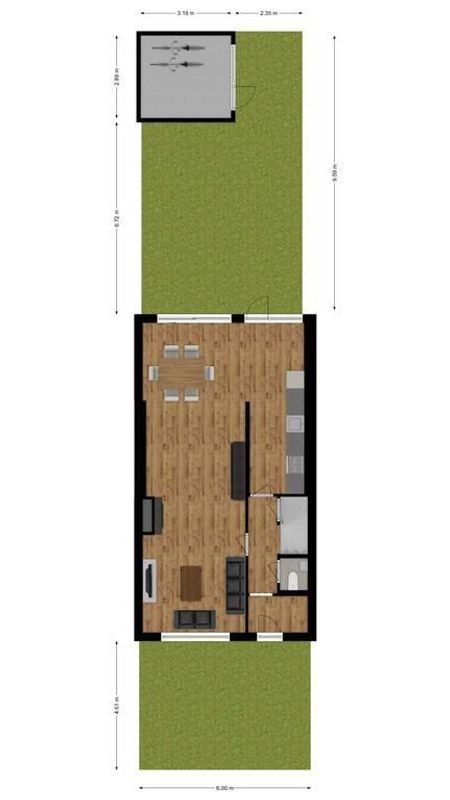 Mr. Ruys de Beerenbrouckstraat 1 Floorplan Blur 3