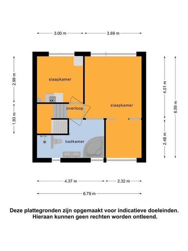 Rembrandtstraat 8 Floorplan Blur 2