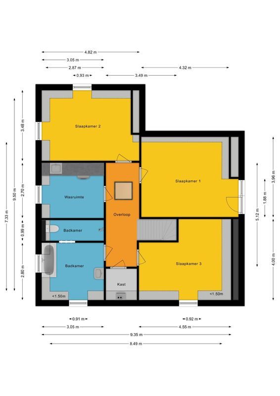 Berkenlaan 16 Floorplan Blur 1