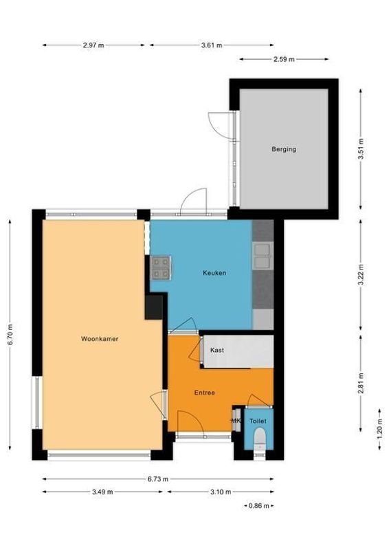 Rijnstraat 8 Floorplan Blur 0