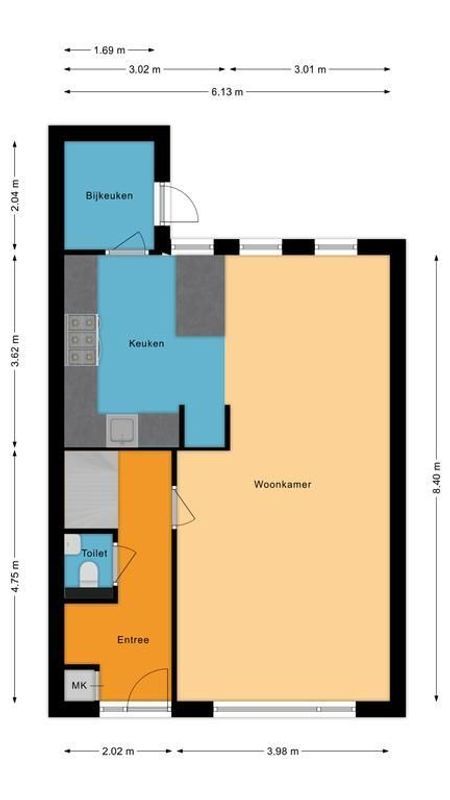 Sluisweg 47 Floorplan Blur 1