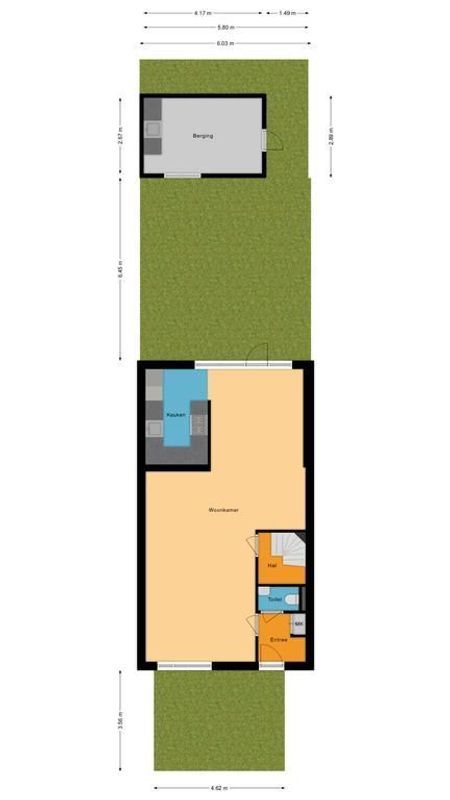 Jan de Rooijstraat 8 Floorplan Blur 2