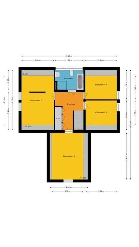 Jupiterlaan 13 Floorplan Blur 1