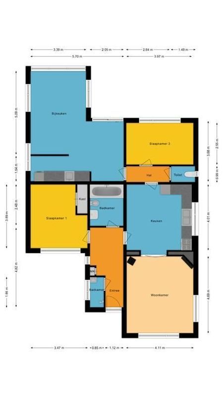 Eindsestraat 43 Floorplan Blur 2