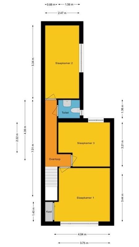Sluisweg 24 Floorplan Blur 1