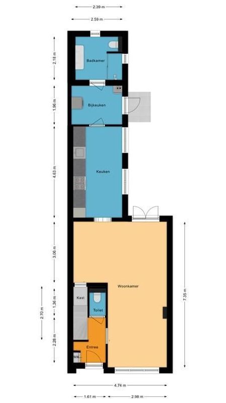 Sluisweg 24 Floorplan Blur 0