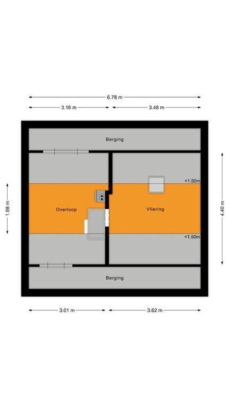 Planetenstraat 26 Floorplan Blur 3