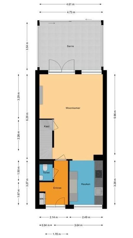 Reggestraat 21 Floorplan Blur 0