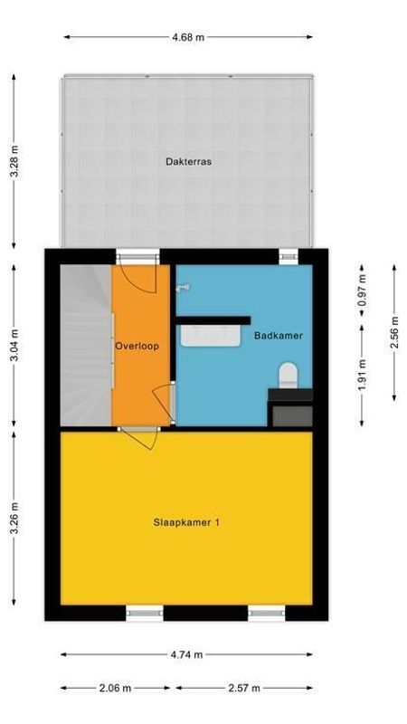 Reggestraat 21 Floorplan Blur 1