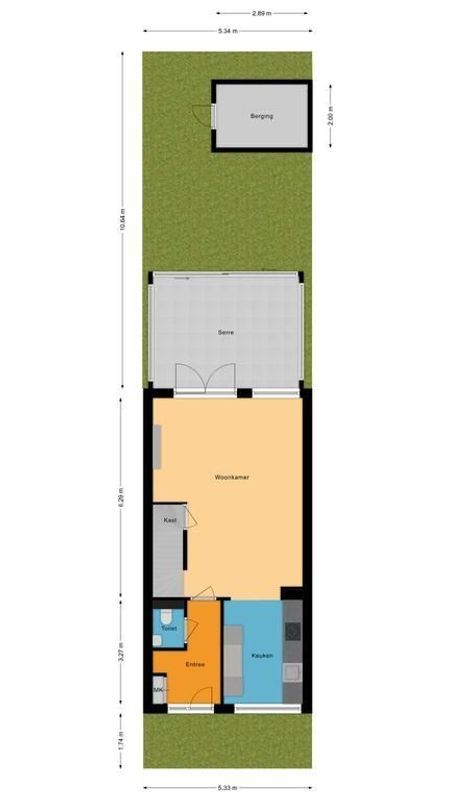 Reggestraat 21 Floorplan Blur 3