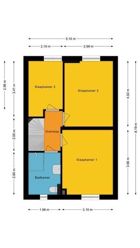 Akkermansstraat 29 Floorplan Blur 1
