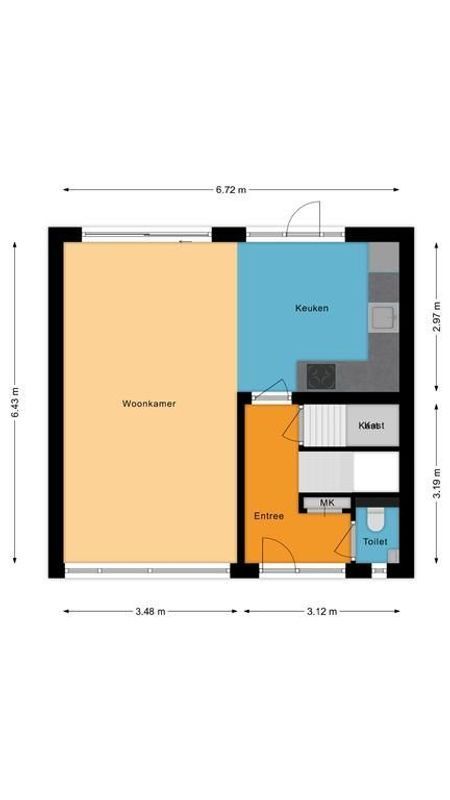 Planetenstraat 20 Floorplan Blur 0