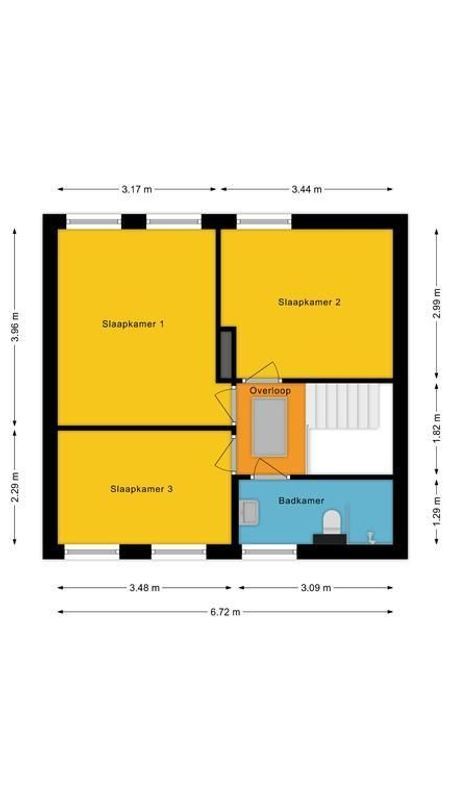Planetenstraat 20 Floorplan Blur 1