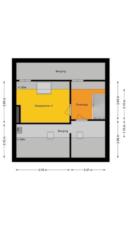 Gladioolstraat 27 Floorplan Blur 2