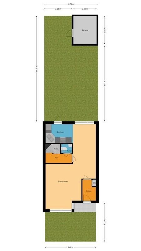 Anna Blamanstraat 5 Floorplan Blur 2