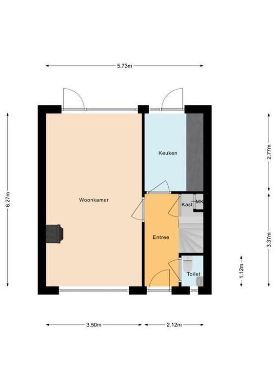 Eeuwselstraat 53 Floorplan Blur 0