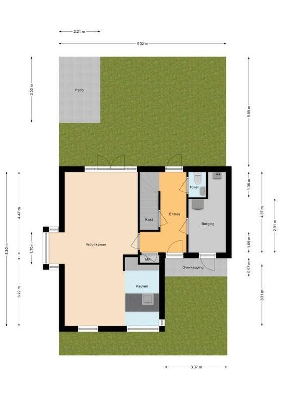 de Doelen 43 Floorplan Blur 2