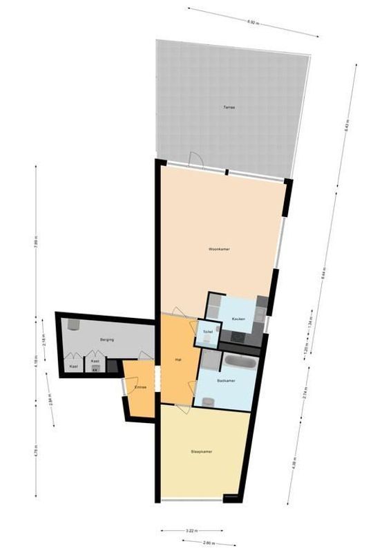 Hofdael 168 Floorplan Blur 0