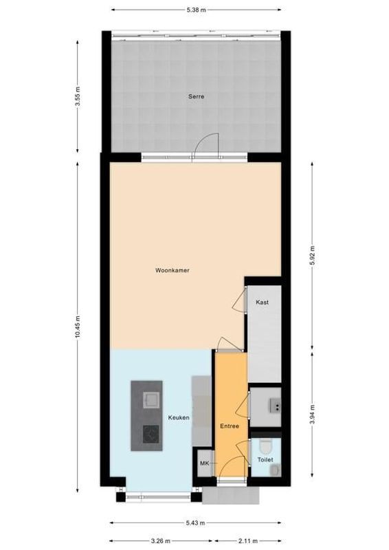 Cellostraat 12 Floorplan Blur 0