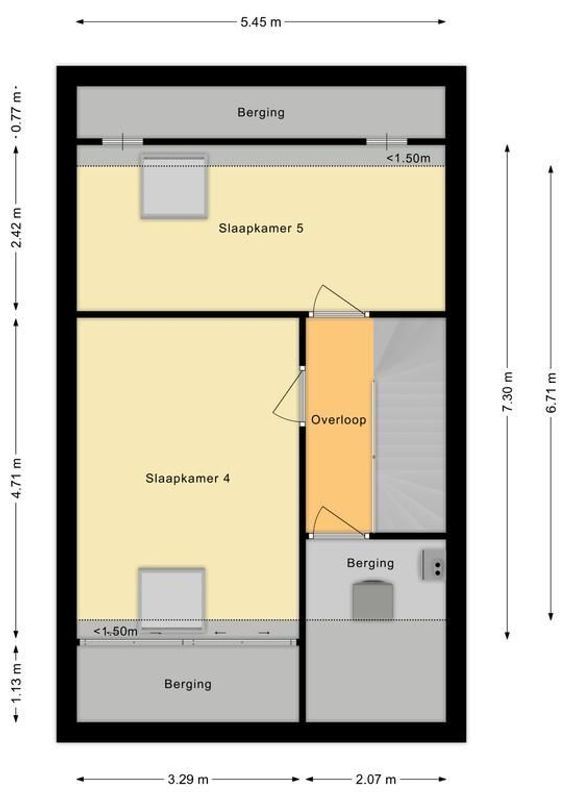 Cellostraat 12 Floorplan Blur 2