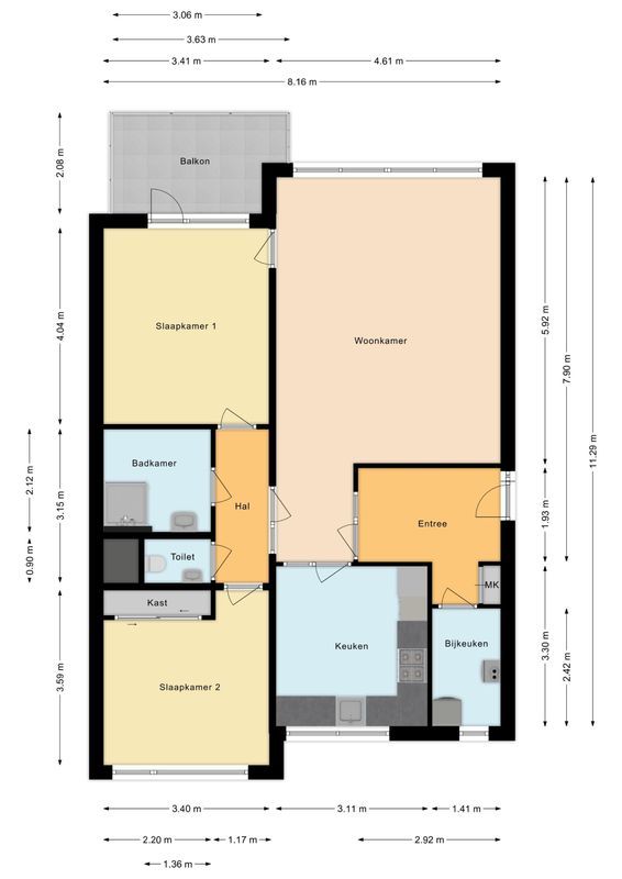 Schoutstraat 63 Floorplan Blur 0