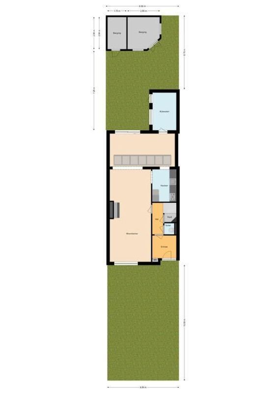 Poorterstraat 16 Floorplan Blur 3