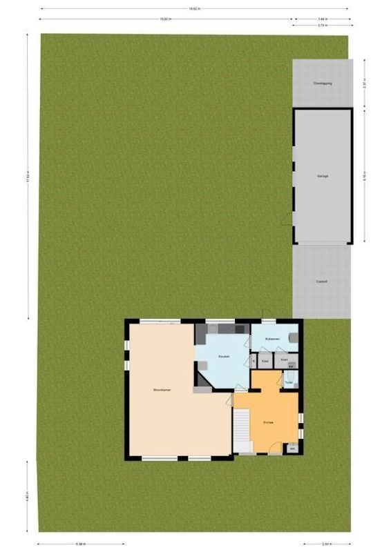 Meidoorn 45 Floorplan Blur 4