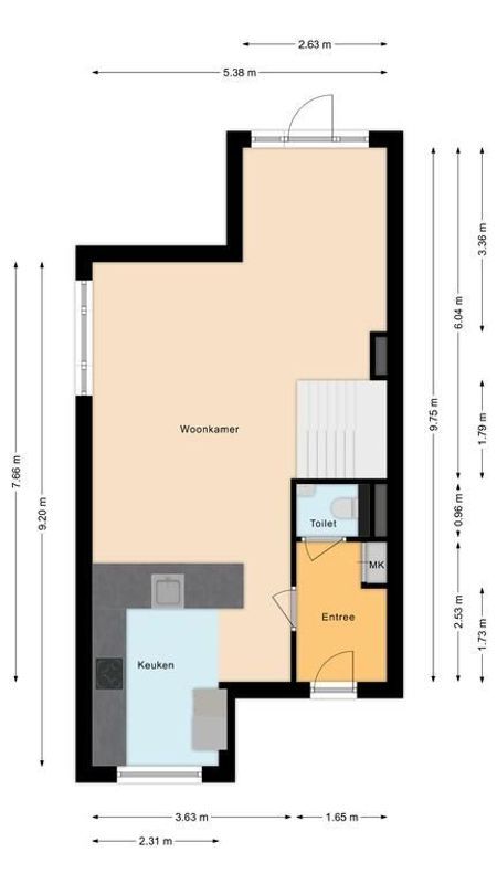 Schaduwmaskerstraat 29 Floorplan Blur 0
