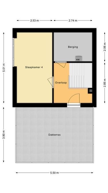 Schaduwmaskerstraat 29 Floorplan Blur 3