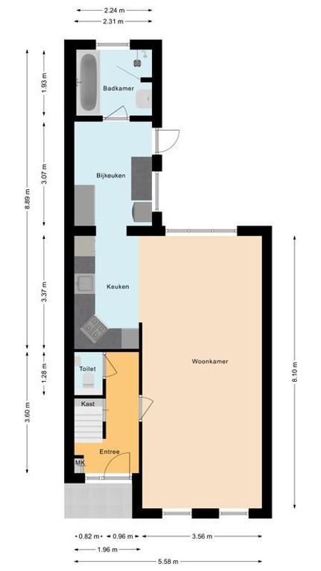 Genneperweg 48 Floorplan Blur 0