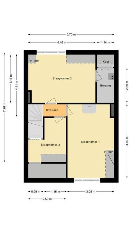 Genneperweg 48 Floorplan Blur 1