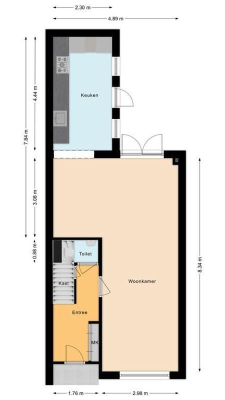 Scheidingstraat 66 Floorplan Blur 0
