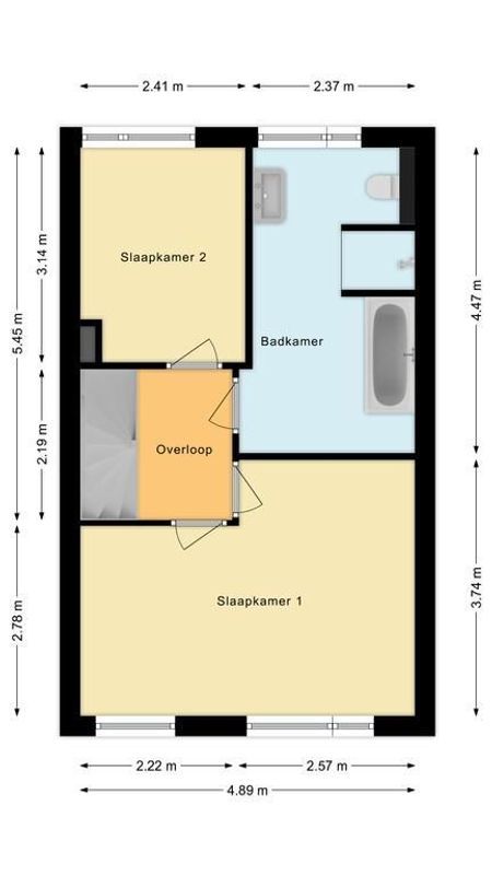 Scheidingstraat 66 Floorplan Blur 1