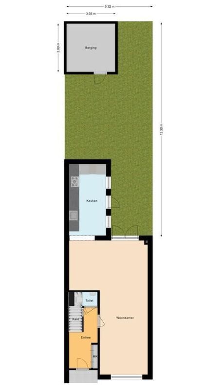 Scheidingstraat 66 Floorplan Blur 2