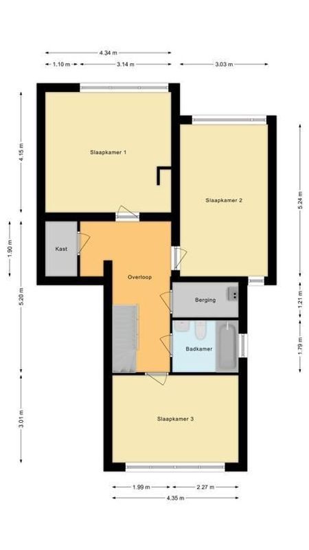 Waleweinlaan 17 Floorplan Blur 1