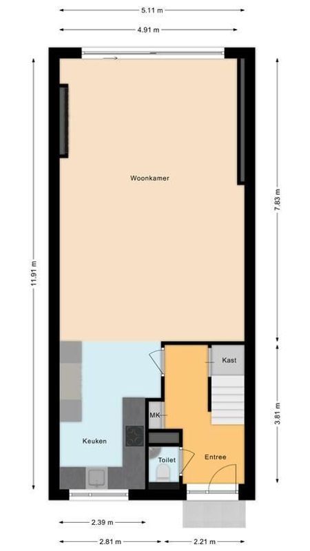 Nanteslaan 5 Floorplan Blur 0