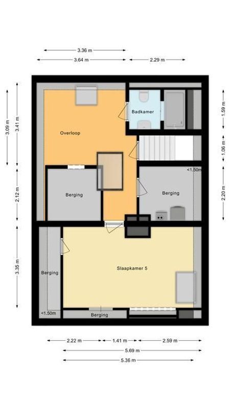 Heggestraat 60 Floorplan Blur 2